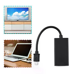 Adaptateur Micro USB vers HDMI - Noir