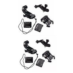 Ensemble d'accessoires pour caméra d'action GoPro Kits sangle de poitrine - Compatible GoPro Hero - Accessoires multiples
