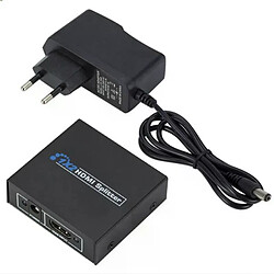 Répartiteur HDMI 4K 1x2 - Noir