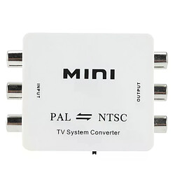 Boîtier de connexion vidéo PAL à NTSC bidirectionnel