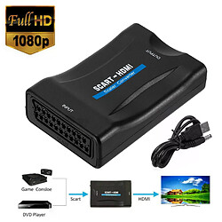Convertisseur SCART vers HDMI 1080P