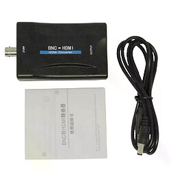 Convertisseur BNC vers HDMI - Noir