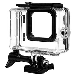 Boîtier étanche Gopro Hero 9 - Noir Coque étanche 45M pour Gopro Hero 9 - Acrylique/verre trempé/aluminium - Étanche jusqu'à 45 mètres