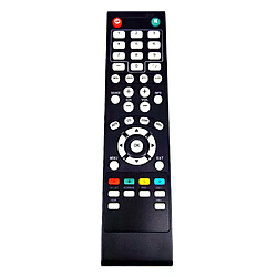 Télécommande de remplacement pour TV RCA Télécommande TV de remplacement - Compatible modèles RCA RLDED3258A-H, RLDED4331-B, RLED1945A-E - Infrarouge - Fréquence 433 MHz - Prête à l’emploi - Boutons dédiés multimédia