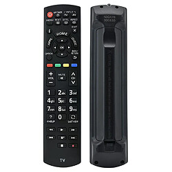Télécommande TV pour Panasonic N2QAYB000830 - Noir
