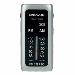 Daewoo Radio transistor AM/FM - Noir