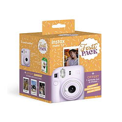 Fujifilm Instax Mini 12 Lilas + Pack de film 10 vues