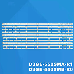 Bande LED rétro-éclairage pour Samsung 55" TV