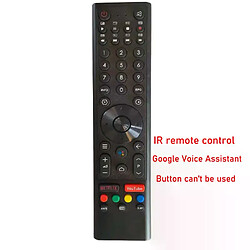 Télécommande TV Continental Edison ChiQ - Noir