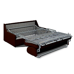 Inside 75 Canapé convertible GAIN DE PLACE EXPRESS 140cm matelas 14cm neo marron