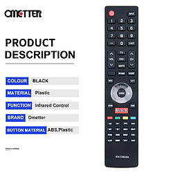 Avis Télécommande TV Hisense EN-33925A - Noir