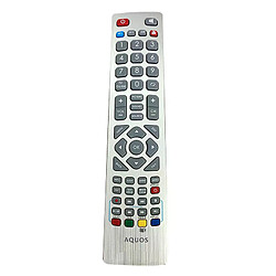 Télécommande TV Sharp Aquos - Argent