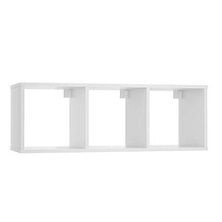 1001jouets Étagère colonne murale - Gris