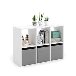 1001jouets Étagère colonne Loni - Blanc
