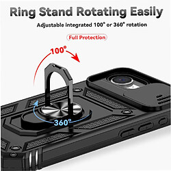 iphone 16e Étui Support Magnétique - Noir