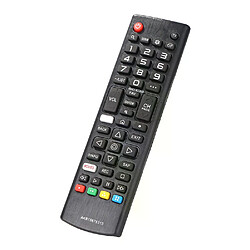 Télécommande TV pour LG - Noir Télécommande TV - compatible modèles LG - remplace AKB75675313