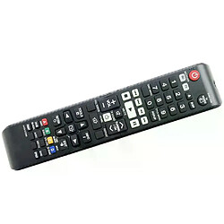 Télécommande pour Samsung Home Cinéma HTF9730 Télécommande TV pour home cinéma Samsung HTF9730 - infrarouge 433 MHz - portée > 8 m - matériau ABS - fonctionne avec 2 piles AA (non incluses)
