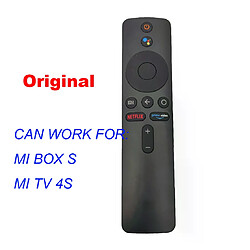 Télécommande originale XMRM-00A pour Mi Box S Télécommande vocale - Compatible Mi Box S/4K Ultra HD