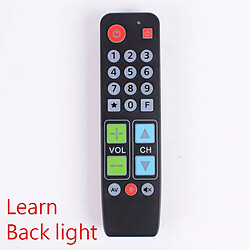 Télécommande rétro-éclairée pour TV