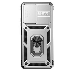 Étui GANGXUN Xiaomi 11T Pro - Argent Support magnétique voiture - Rotatif 360° - Léger et mince - Design industriel inspiré
