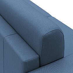 Acheter Divani.store Chris - Canapé lit convertible 186 cm Bleu