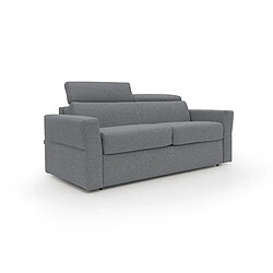 Divani.store Avalon canapé convertible - Gris