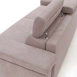 Acheter Divani.store Giunone Canapé convertible T02 220 cm - Rose