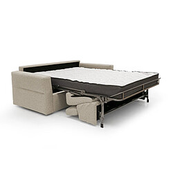 Divani.store Avalon canapé convertible 3 places - Beige