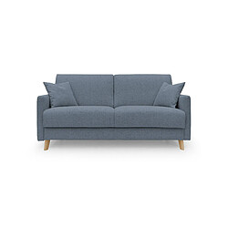 Avis Divani.store Edgar Canapé lit convertible - Bleu