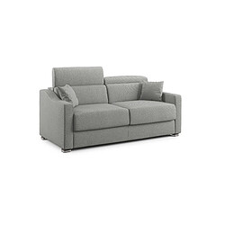 Divani.store Amber Canapé Lit - 171 cm - Gris