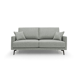 Divani.store Saturno canapé droit 3 places - Gris clair