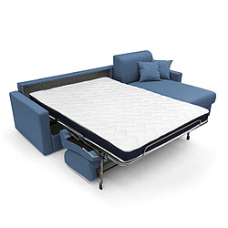 Divani.store Chris - 248 cm - Bleu