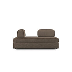 Divani.store Canapé modulable convertible - Brun