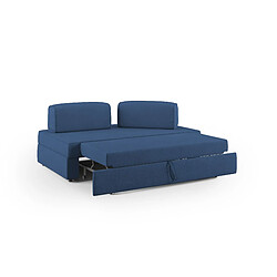 Divani.store canapé modulable convertible - Bleu