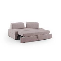 Divani.store Canapé modulable 2 places - Rose