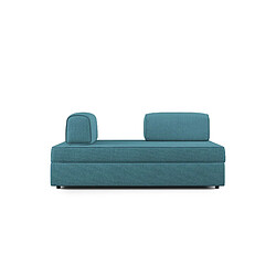 Divani.store Canapé modulable convertible - Bleu ciel