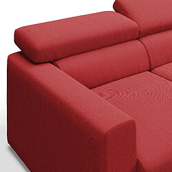 Acheter Divani.store Canapé droit 3 places - Rouge