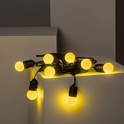 Avis Ledkia Kit Guirlande Waterproof 5.5m - Jaune