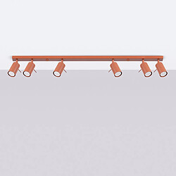 Sollux Ring Barre de Spots - Ocre Rouge