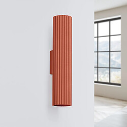 Sollux Applique Murale Haut-Bas - Rouge Ocre