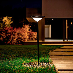 Ledkia Balise Solaire LED Yuma Big avec Détecteur Radar 5000K Blanc froid