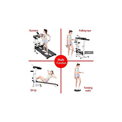 Acheter Tapis De Course Multifonctions Et Pliable Noir 1555 De La Marque Jocca