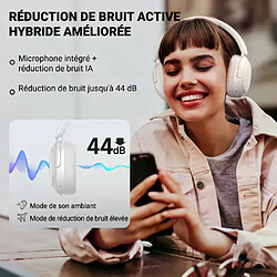 Edifier V80 Casque Hybride - Ivoire