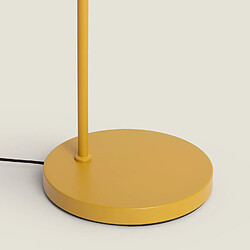 Ledkia Lampadaire métal Luise - Jaune pas cher