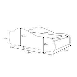 1001jouets Hero spider 140 cm