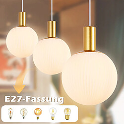 Nettlife Suspension 3 Feux - Or Noir