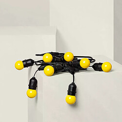 Ledkia Kit Guirlande Waterproof 5.5m - Jaune pas cher