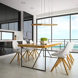 Nettlife Suspension en Bois - Table à Manger
