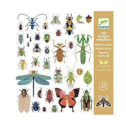 Djeco 160 Stickers métallisés - Microcosmos