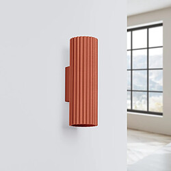 Sollux Applique Murale Haut-Bas - Rouge Ocre